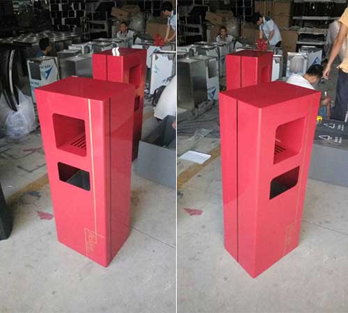河源商場(chǎng)打造定制鋼制垃圾桶的廠(chǎng)家