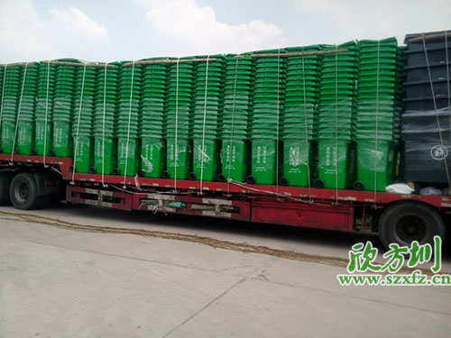 欣方圳塑料環(huán)保垃圾桶，天津市場銷量倍增