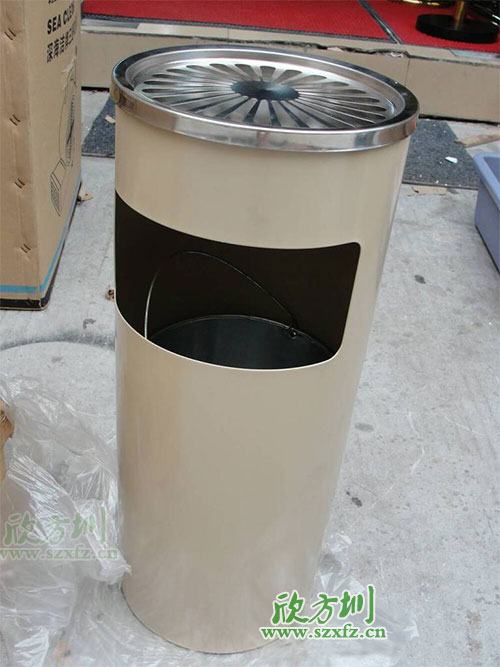 欣方圳菊花格商場垃圾桶，好產(chǎn)品在哪都受歡迎