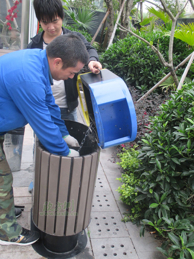 深圳房地產(chǎn)用什么垃圾桶？