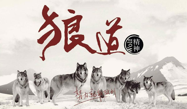 學(xué)習(xí)狼道精神，做好垃圾桶銷(xiāo)售工作